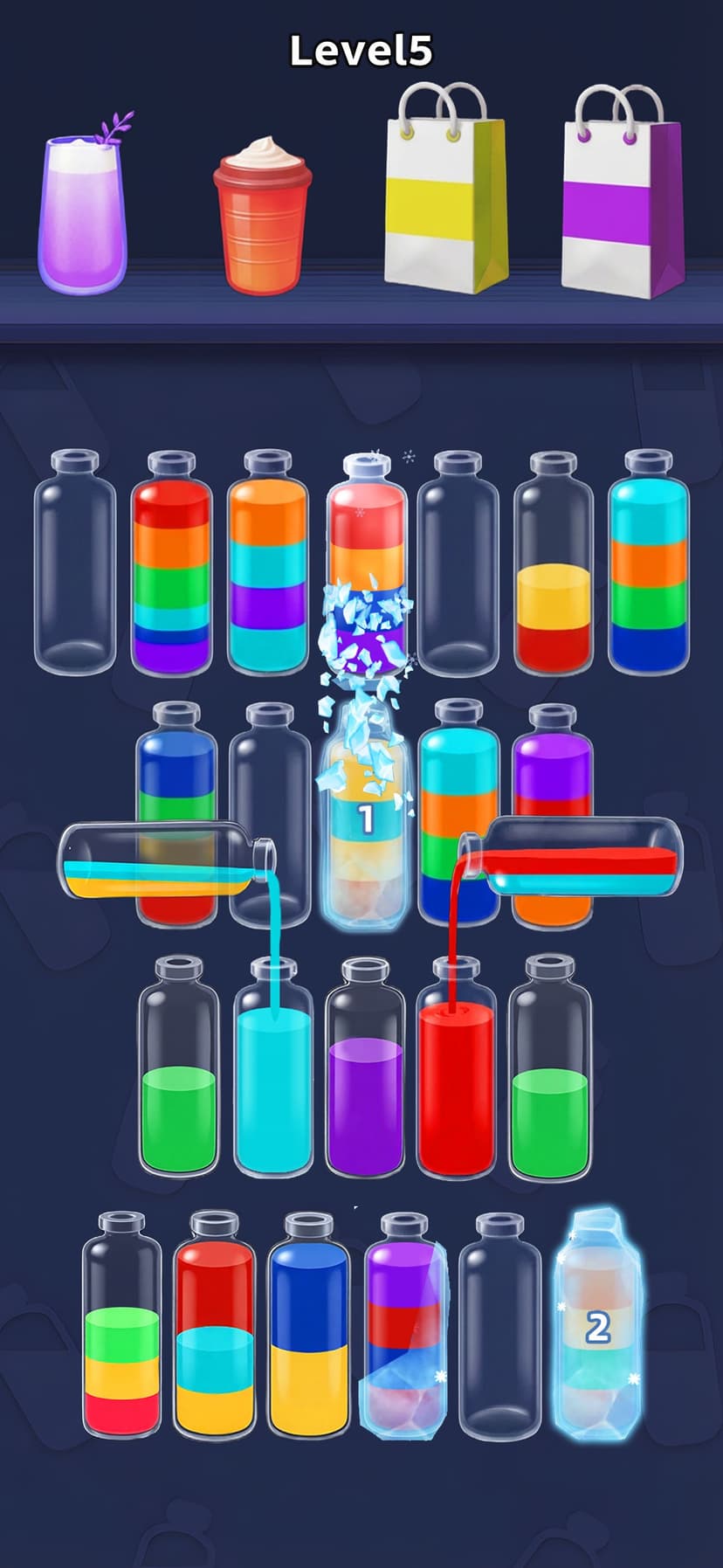 Water Jam Sort - Match Puzzle screenshot 7 - screenshot
