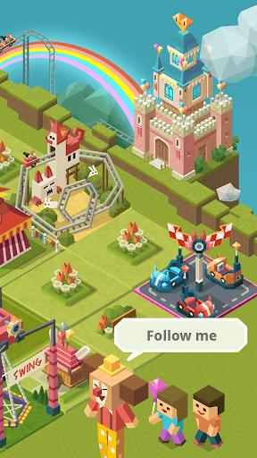 Merge Tycoon: 2048 Theme Park screenshot 3 - screenshot