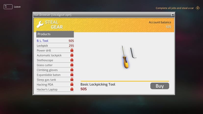 Null - screenshot