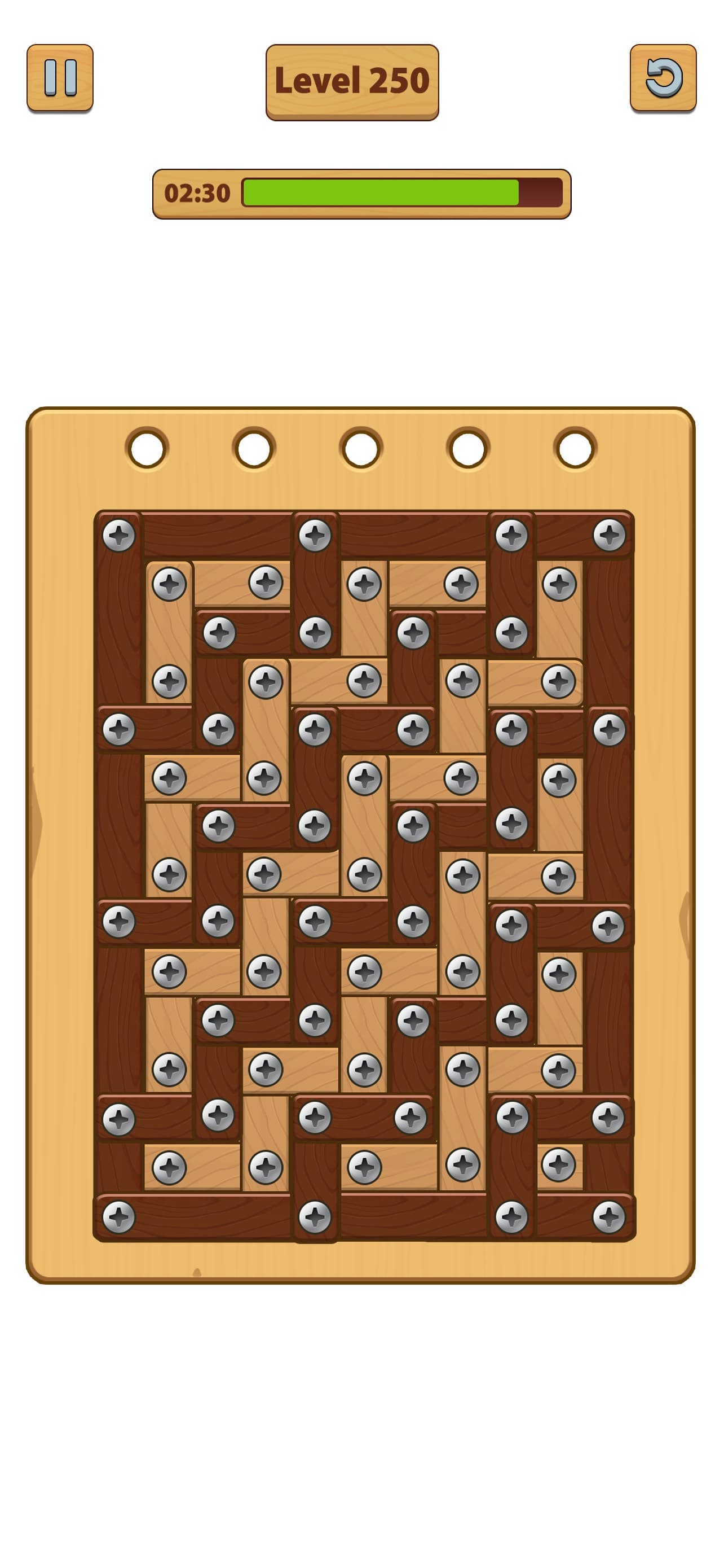 Nuts Bolts ASMR - Wood Nuts screenshot 3 - screenshot