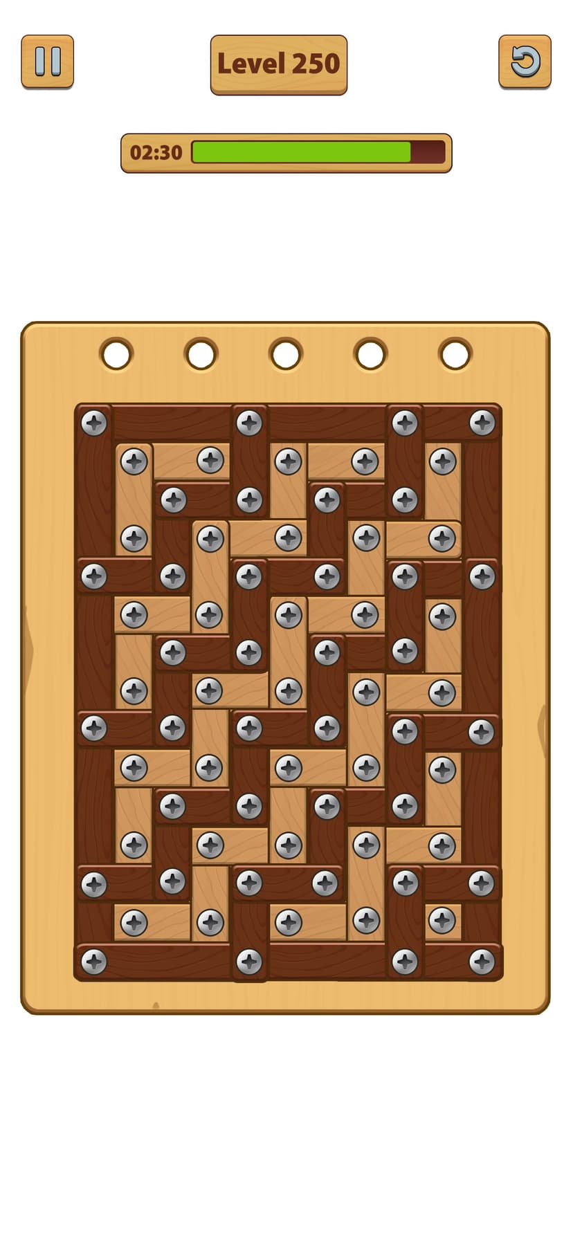Nuts Bolts ASMR - Wood Nuts screenshot 3 - screenshot