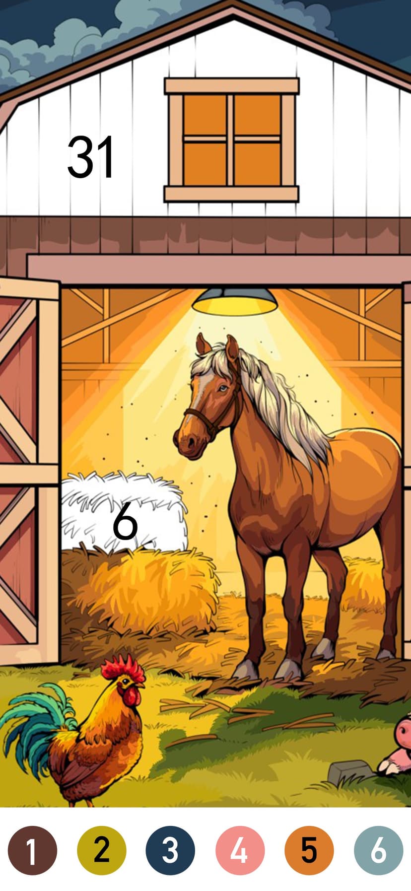 Country Farm Coloring Book screenshot 3 - screenshot