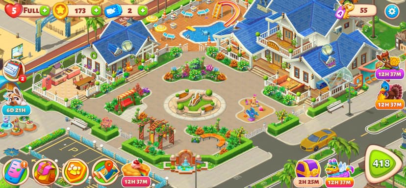 Resort Hotel: Bay Story screenshot 6 - screenshot