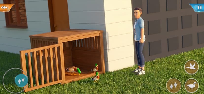 Duck Game Bird Simulator screenshot 1 - screenshot