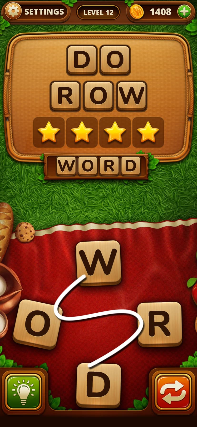 Word Snack - Picnic with Words screenshot 1 - screenshot