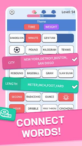 Association Sort: Word Match screenshot 4 - screenshot