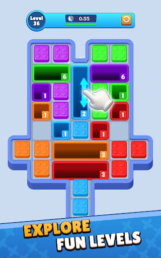 Drop Block: Color Puzzle screenshot 2 - screenshot