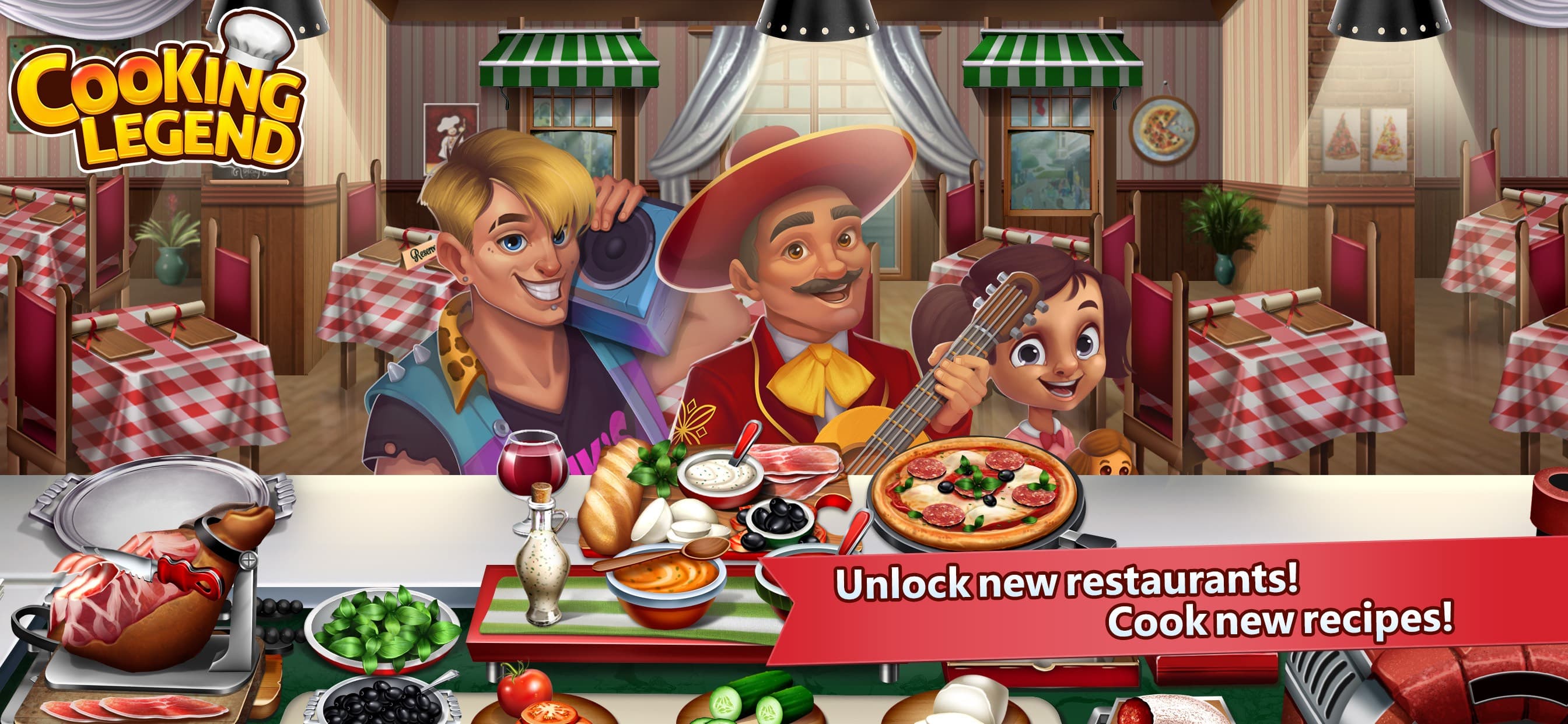 Cooking Legend Restaurant Game screenshot 2 - screenshot