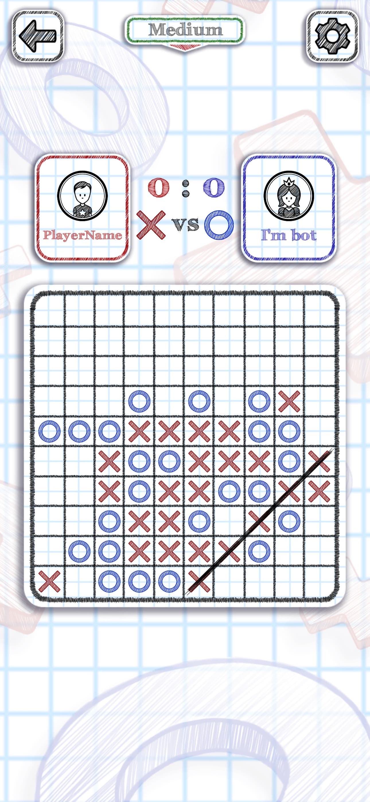 Tic Tac Toe 2 Online screenshot 7 - screenshot