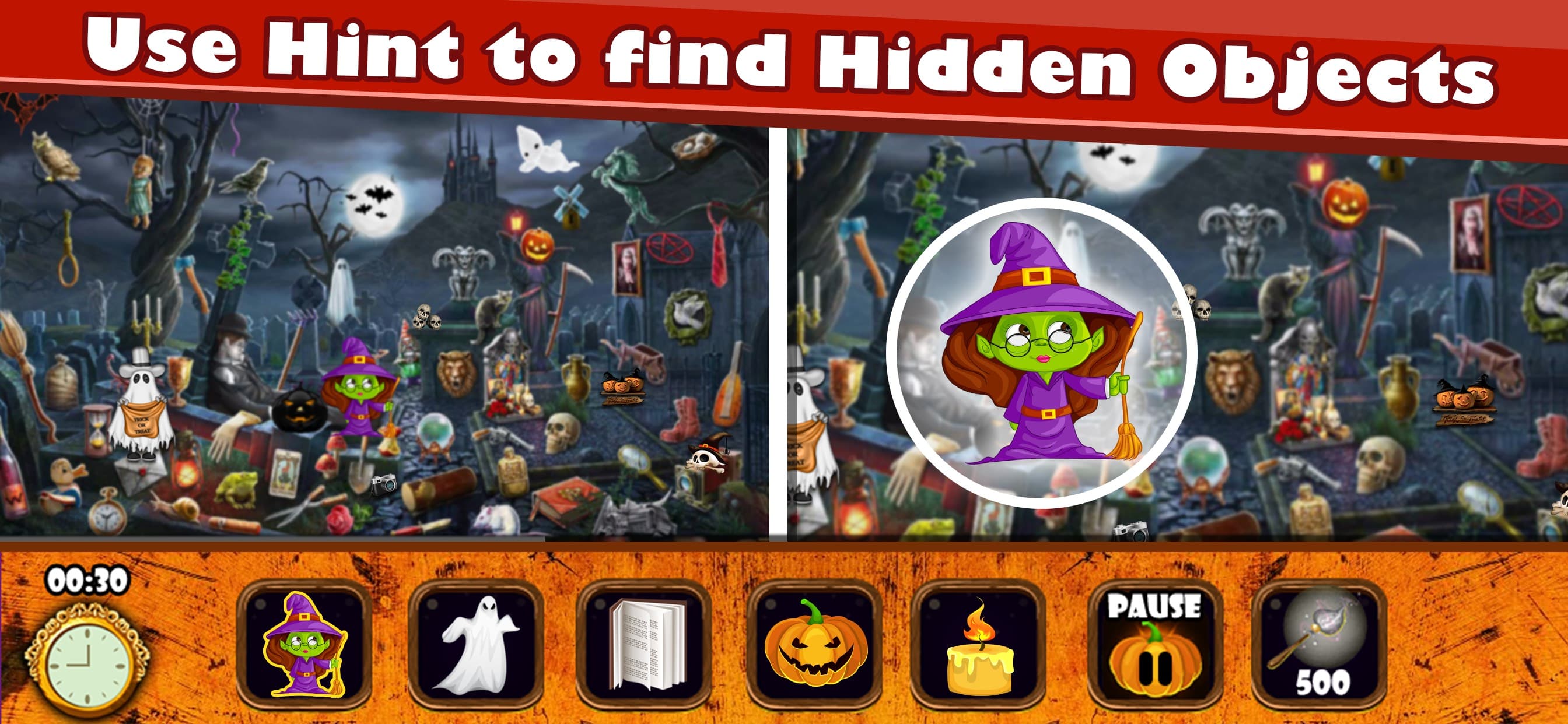 Halloween Hidden Objects Games screenshot 4 - screenshot