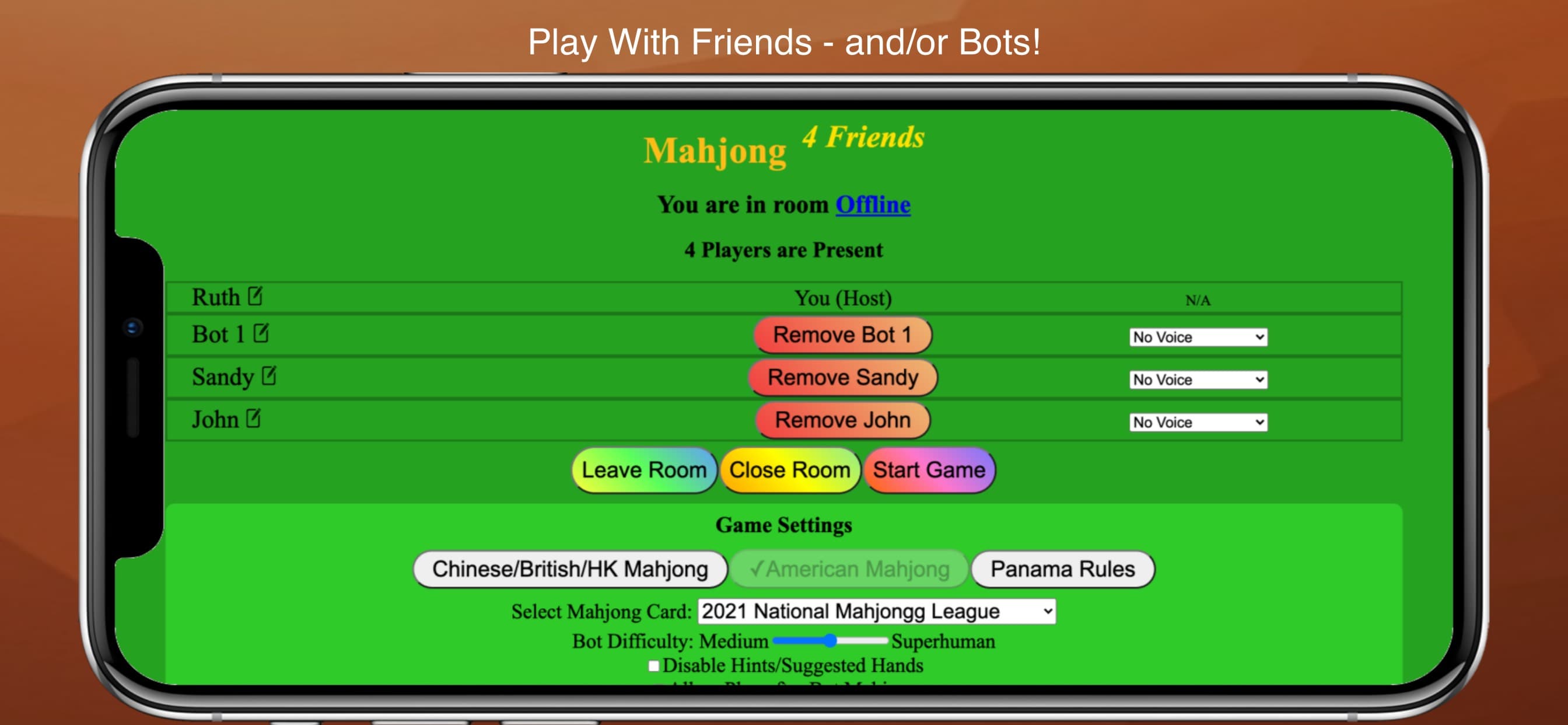 Mahjong 4 Friends screenshot 2 - screenshot