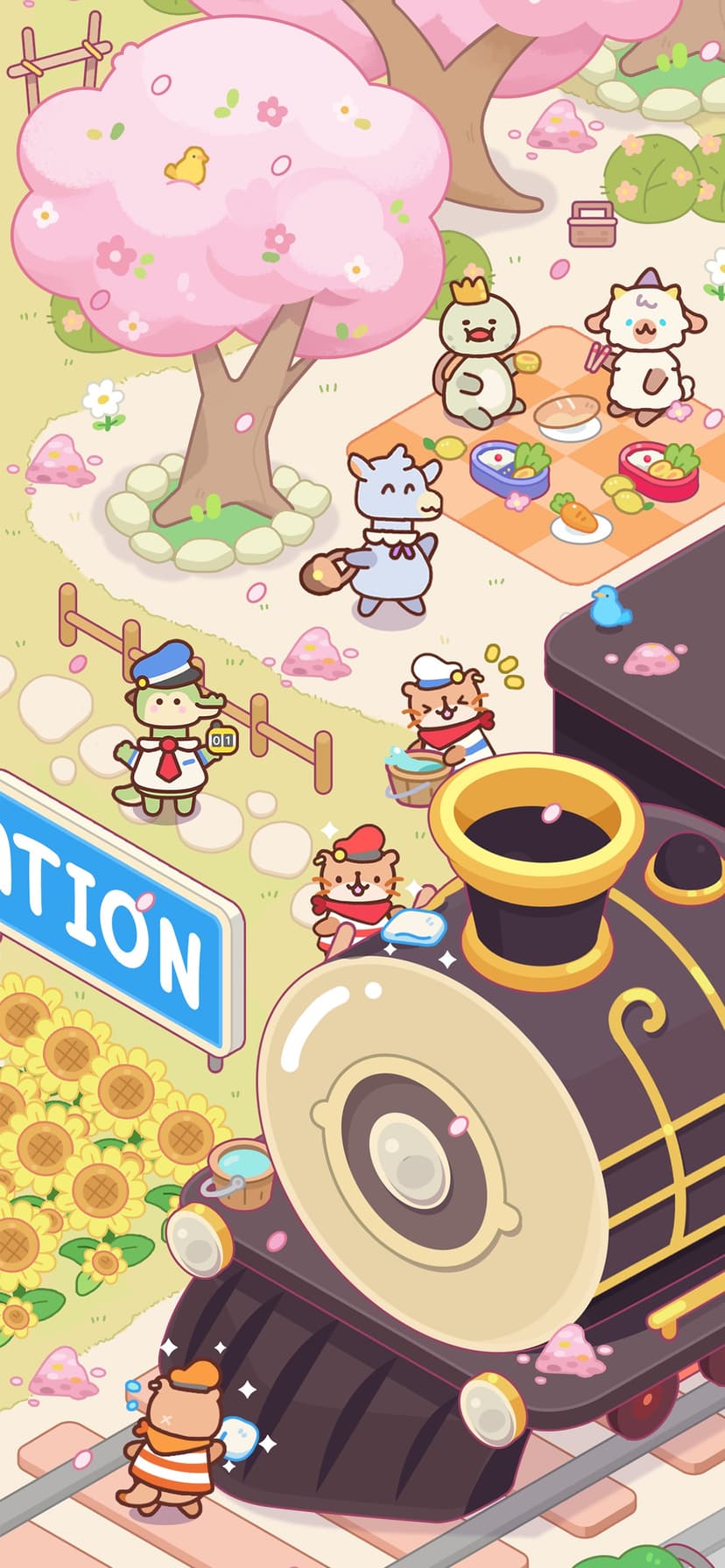 Animal Express : Train Game screenshot 1 - screenshot