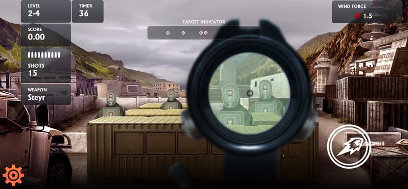 Canyon Shooting screenshot 1 - screenshot