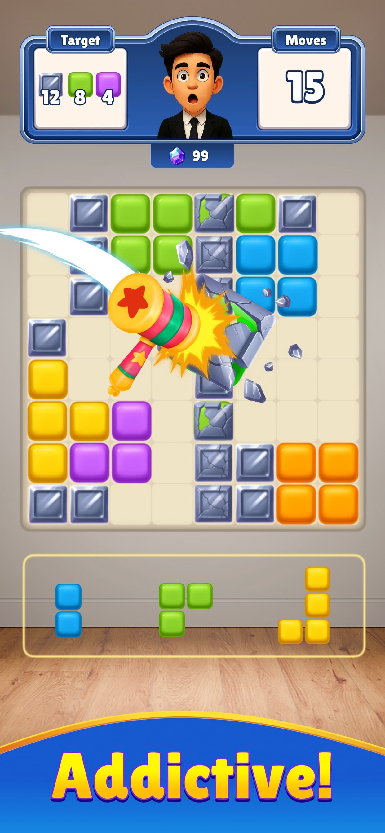 Block Match - Blast Game screenshot 1 - screenshot