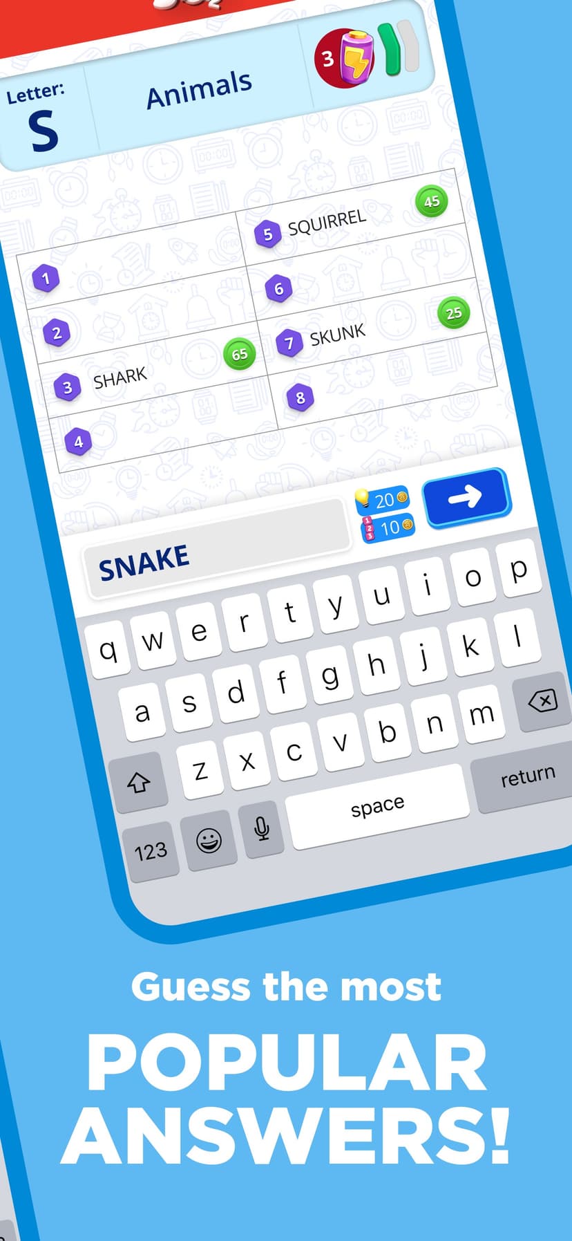 Stop 2 - Word Trivia Game screenshot 6 - screenshot
