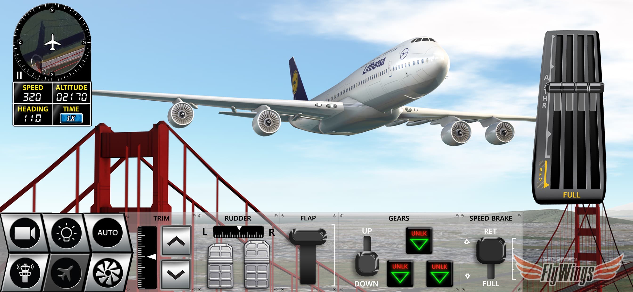 Flight Simulator FlyWings 2016 screenshot 3 - screenshot