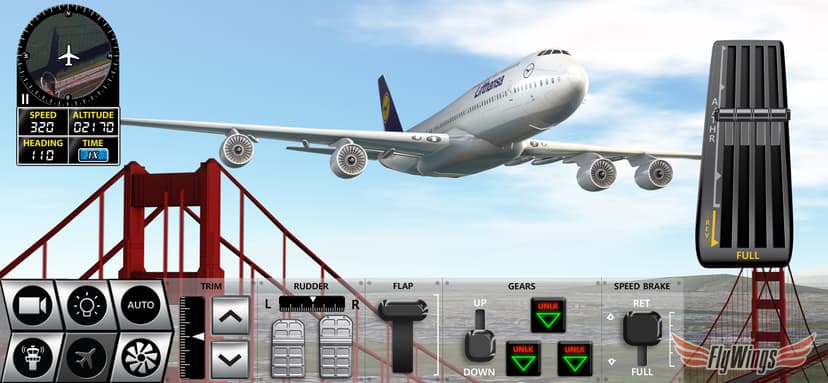 Flight Simulator FlyWings 2016 screenshot 3 - screenshot