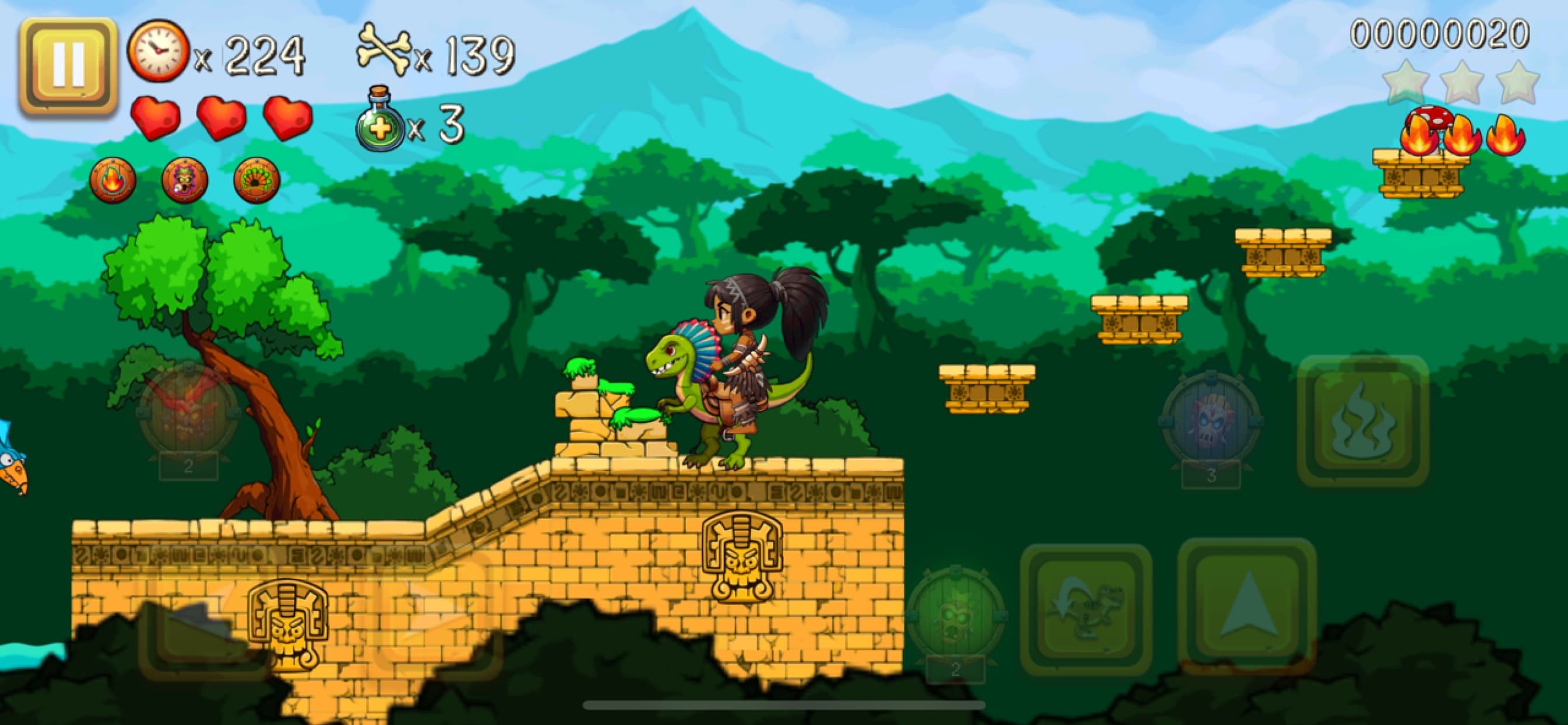 Super Tribe Boy: Dino Run screenshot 3 - screenshot