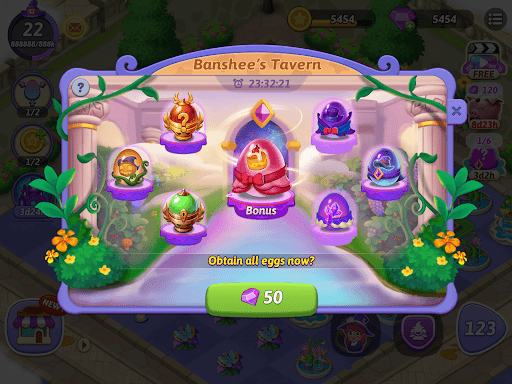 Merge Witches: Magic Puzzle screenshot 21 - screenshot