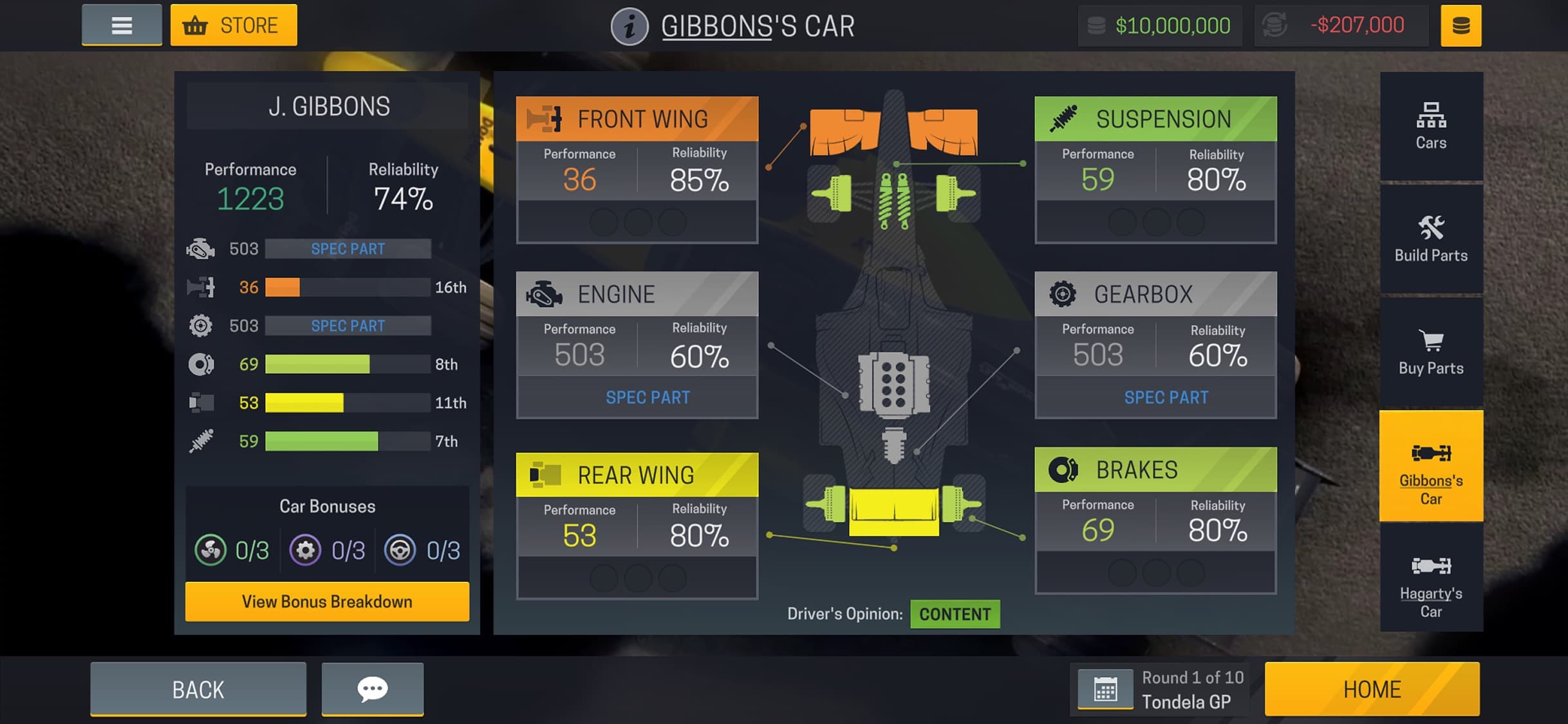 Motorsport Manager Mobile 2 screenshot 3 - screenshot