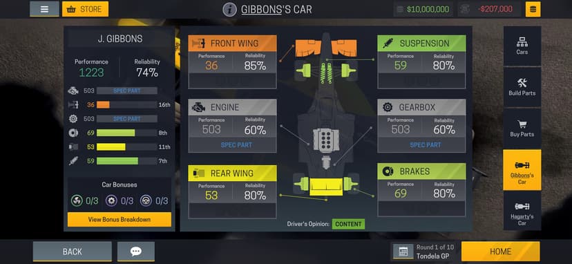 Motorsport Manager Mobile 2 screenshot 3 - screenshot