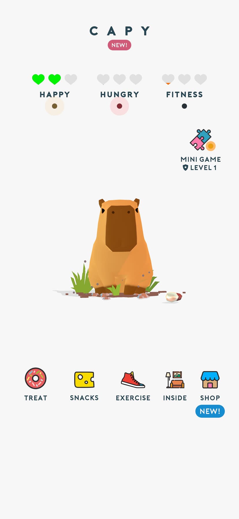 Capy - Pet Capybara screenshot 1 - screenshot