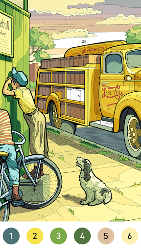Nostalgia Color by number game screenshot 6 - screenshot