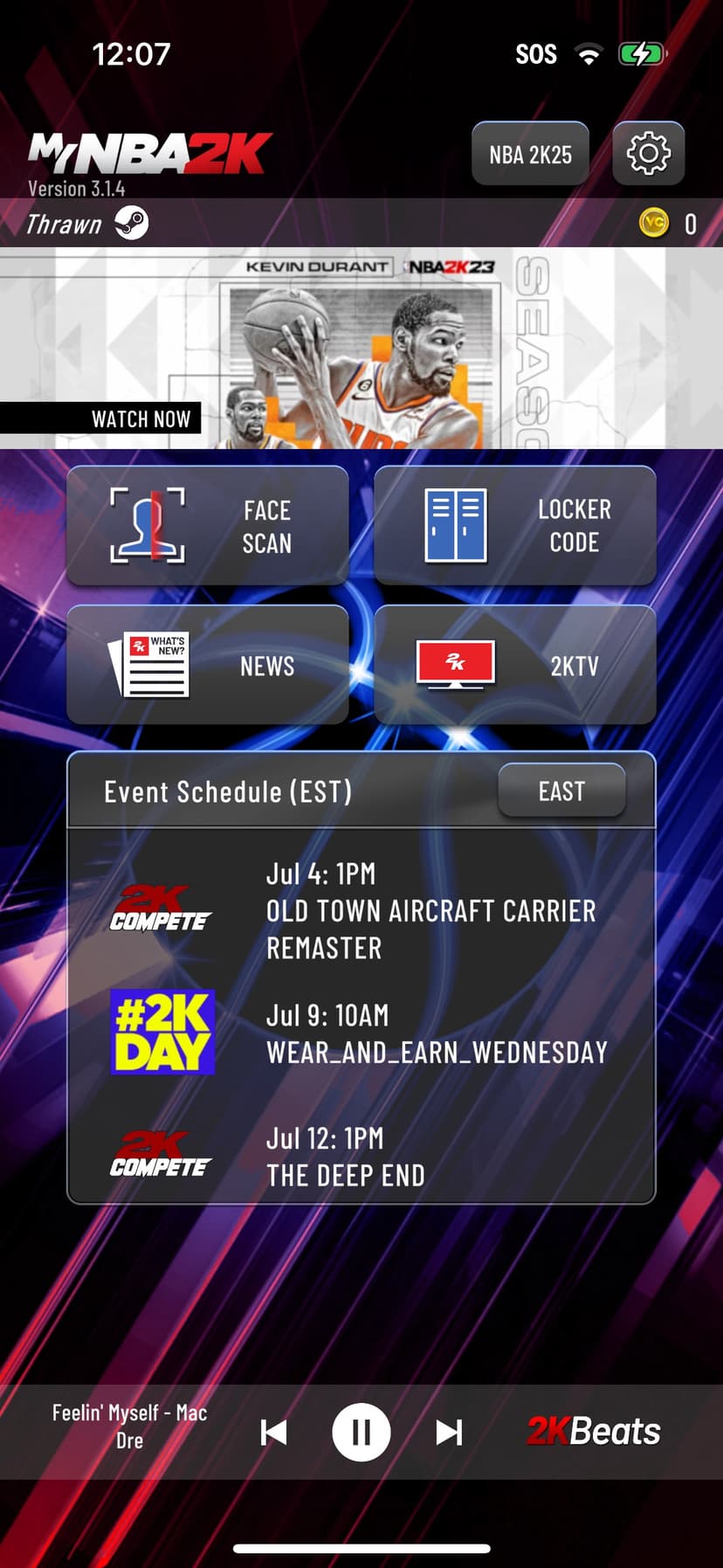 MyNBA2K Companion App screenshot 2 - screenshot