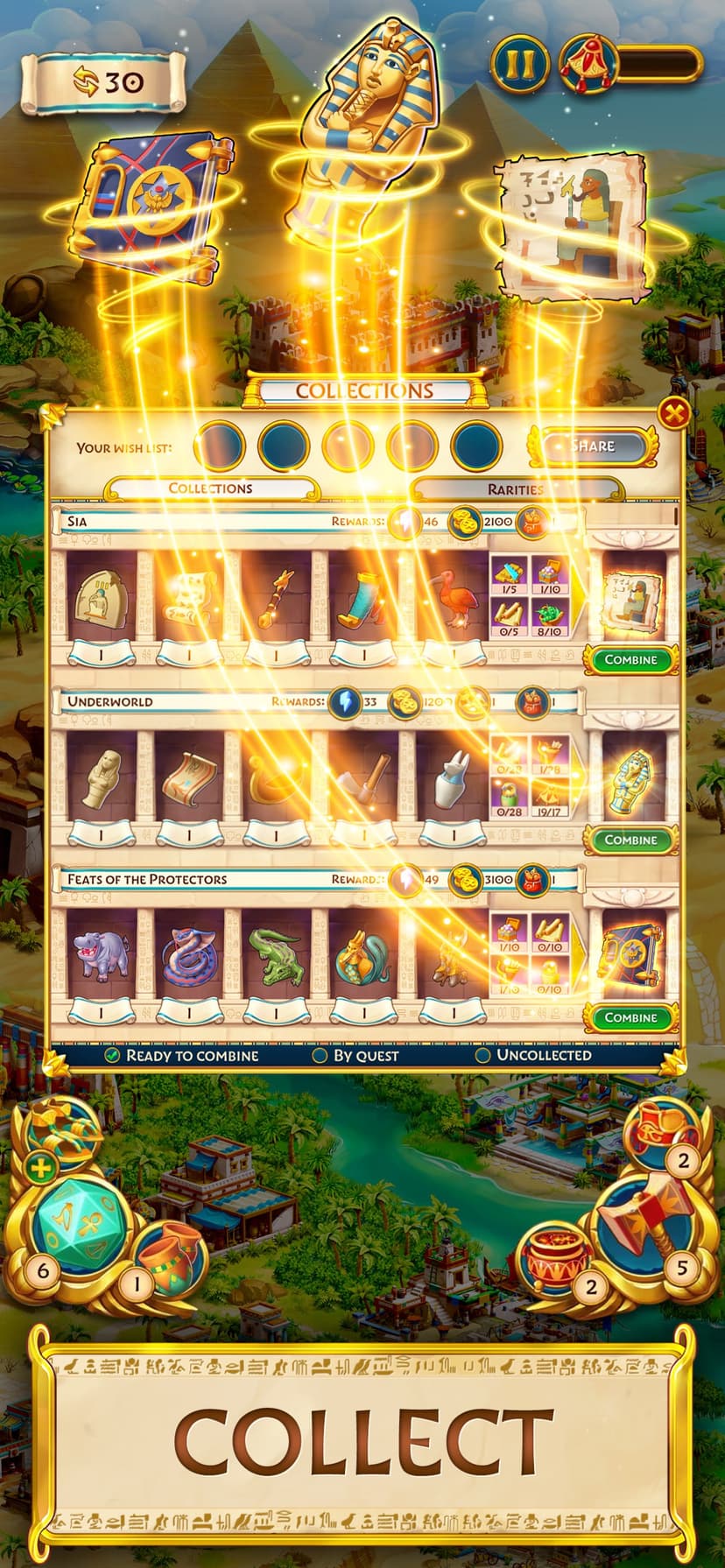 Jewels of Egypt・Match 3 Puzzle screenshot 5 - screenshot