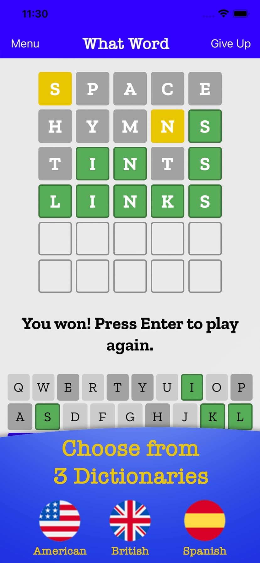 What Word screenshot 2 - screenshot