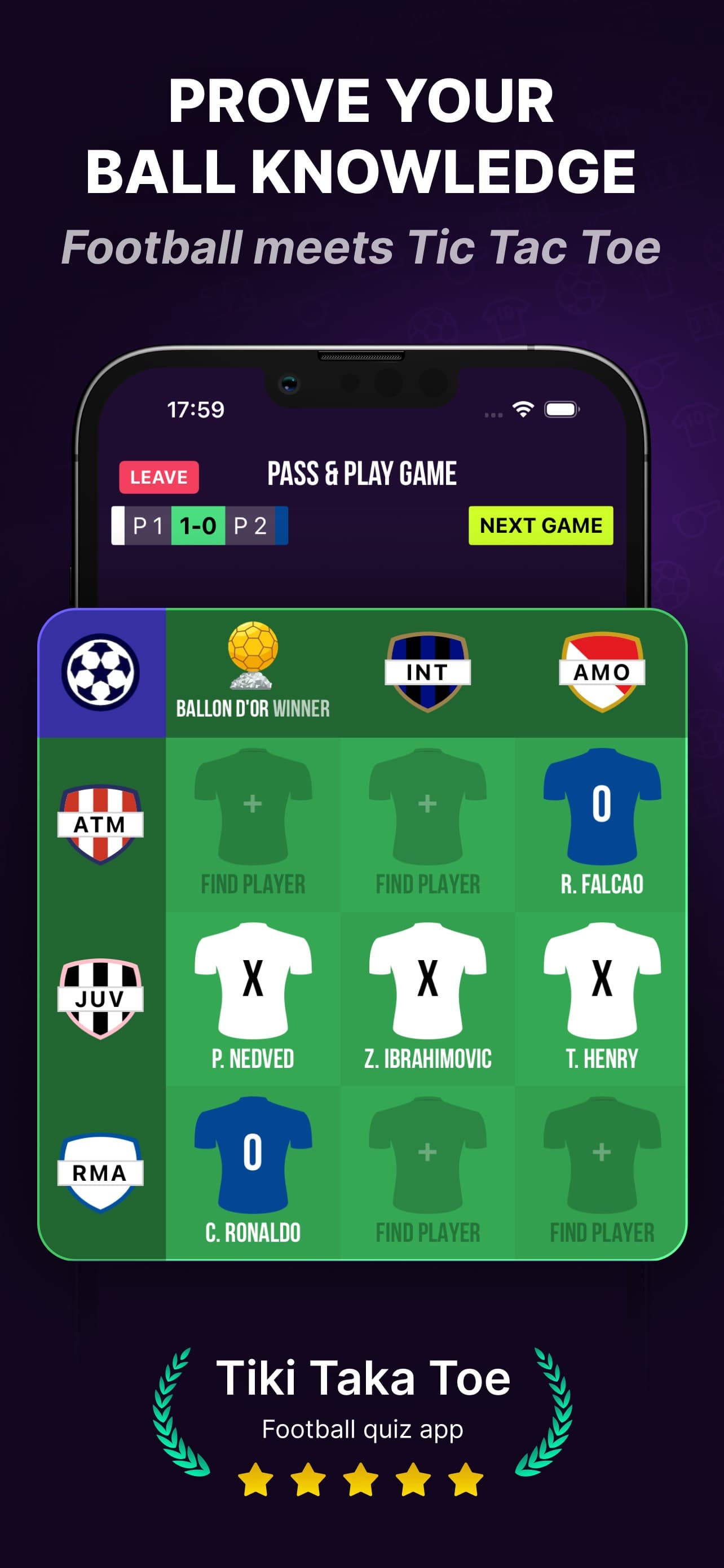Tiki Taka Toe screenshot 1 - screenshot