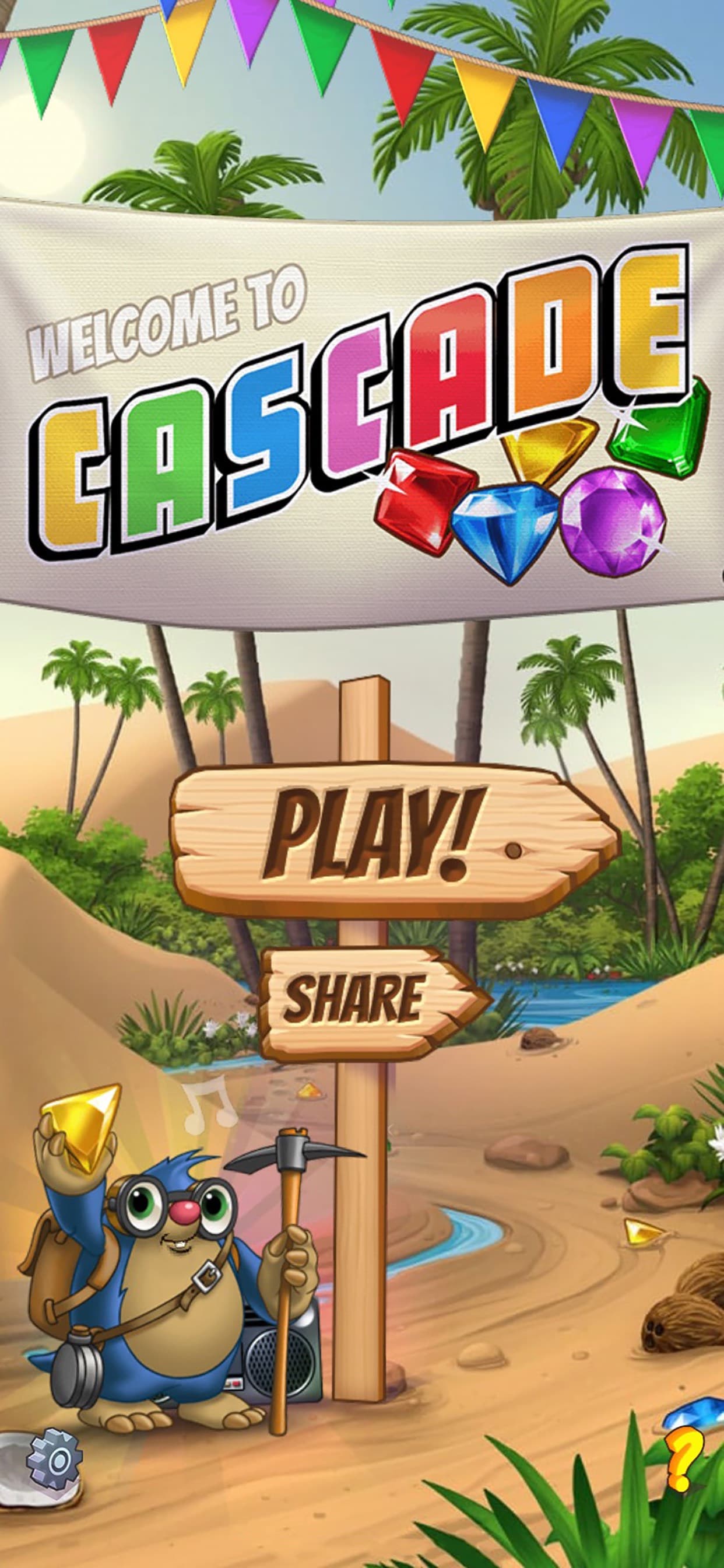 Cascade Gem & Jewel Adventure screenshot 1 - screenshot
