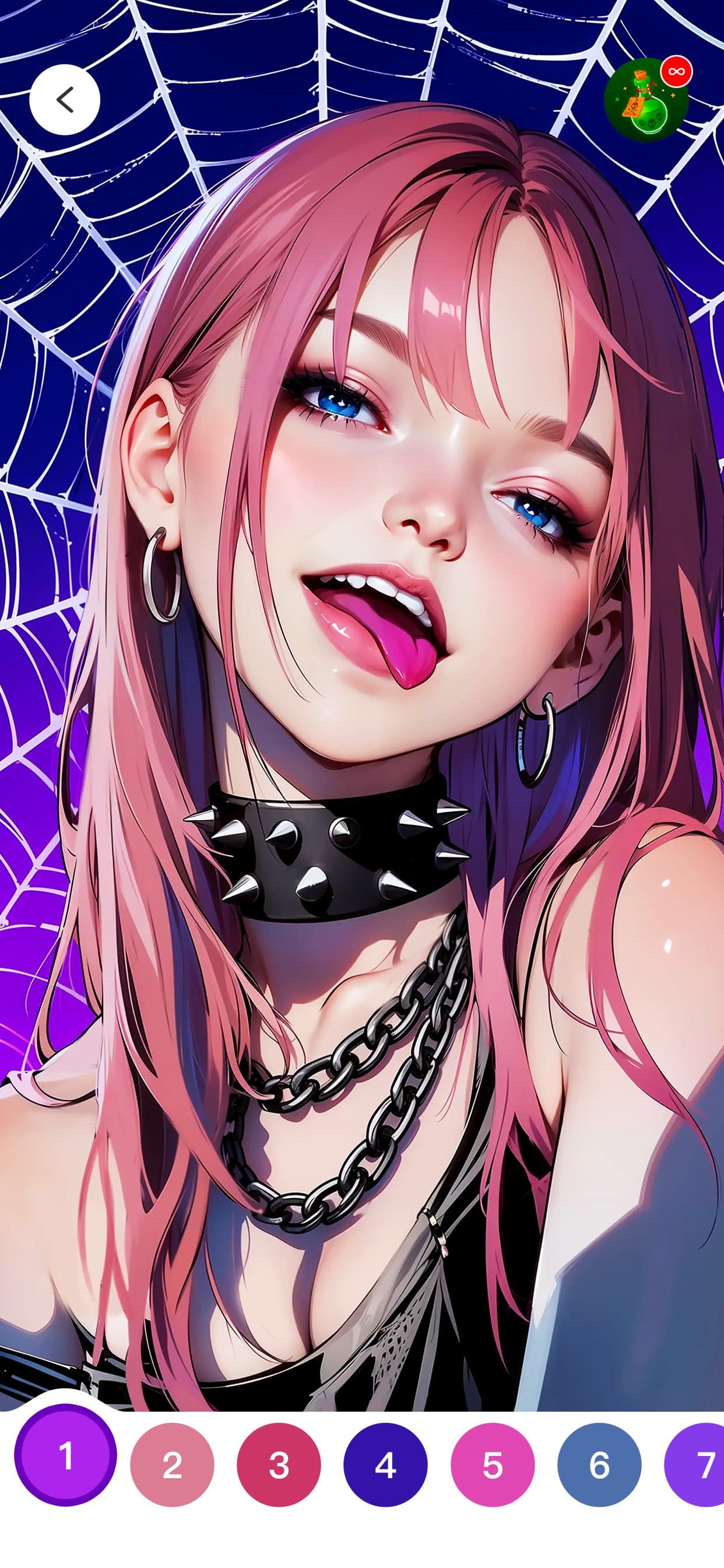 Dark Color: Paint by Number screenshot 5 - screenshot