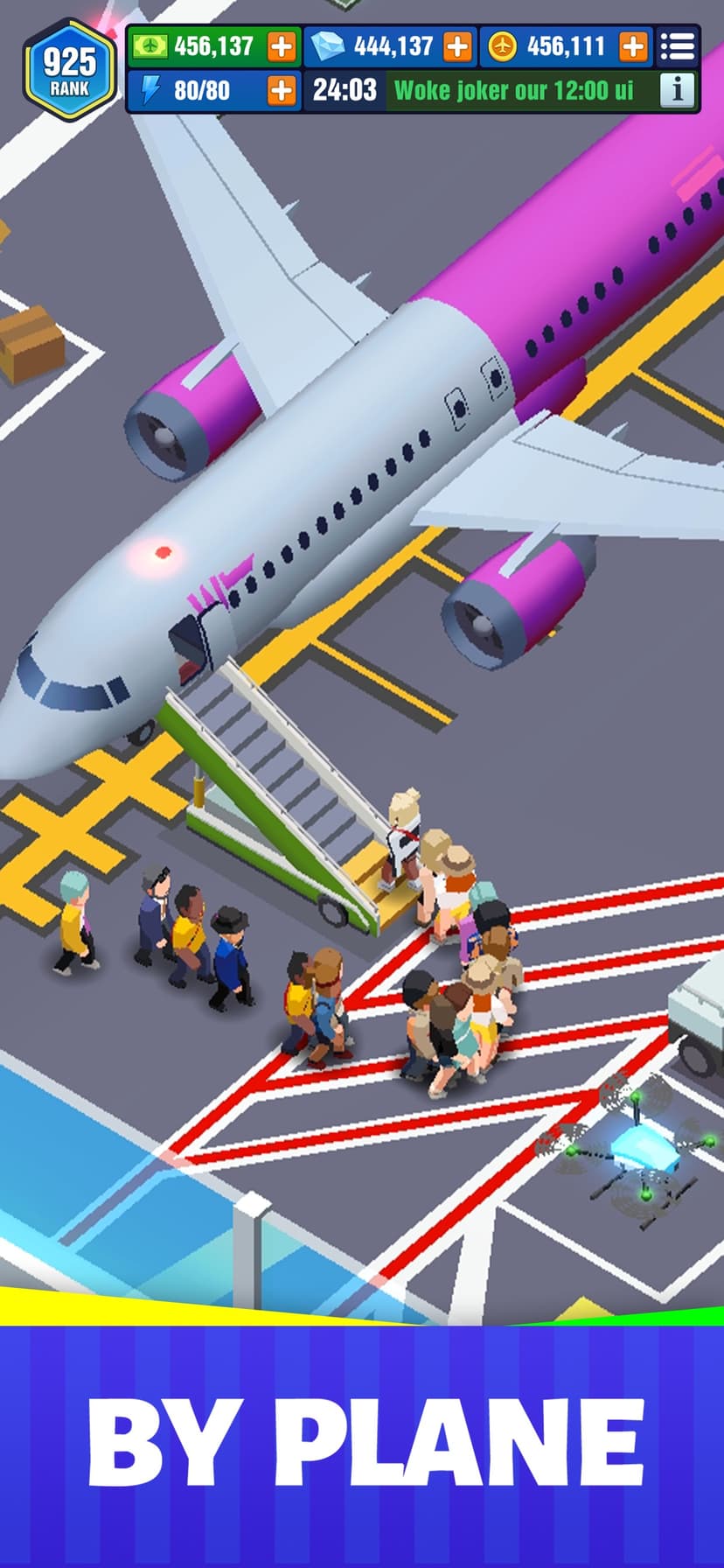 Idle Airport Empire Tycoon screenshot 3 - screenshot