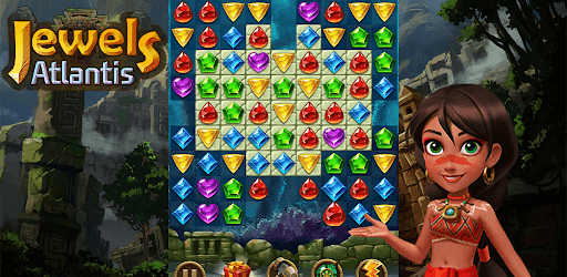 Jewels Atlantis: Puzzle game screenshot 8 - screenshot
