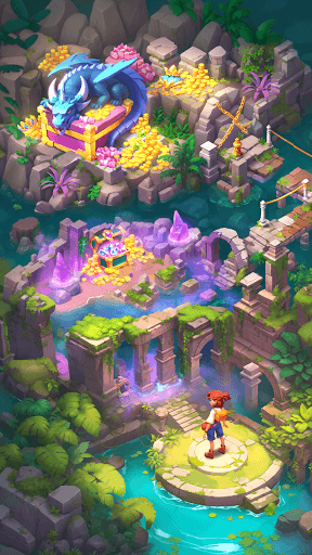 Merge Adventure: Travel Games screenshot 4 - screenshot