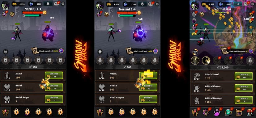 Shadow War: Idle RPG Survival screenshot 10 - screenshot