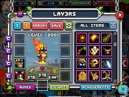 Bit Heroes Quest: Pixel RPG screenshot 8 - screenshot