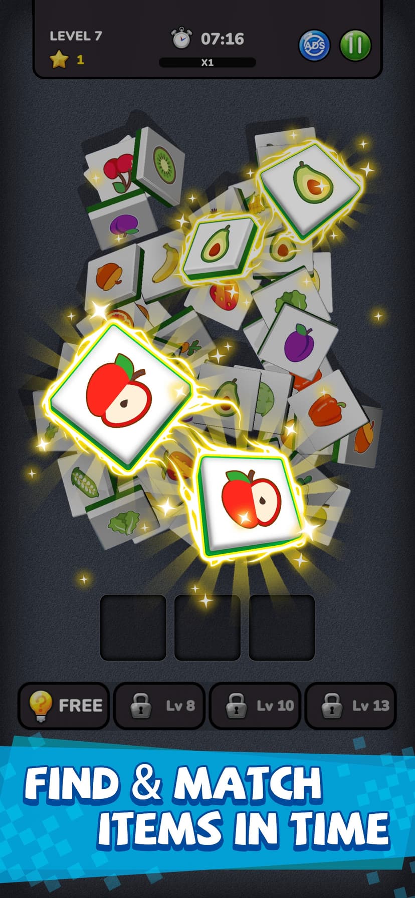Pair Match 3D - Matching Tile screenshot 2 - screenshot