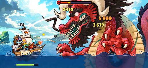 Bounty Bash: Idle Pirate RPG screenshot 1 - screenshot