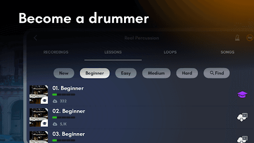 Real Percussion: drum set screenshot 20 - screenshot