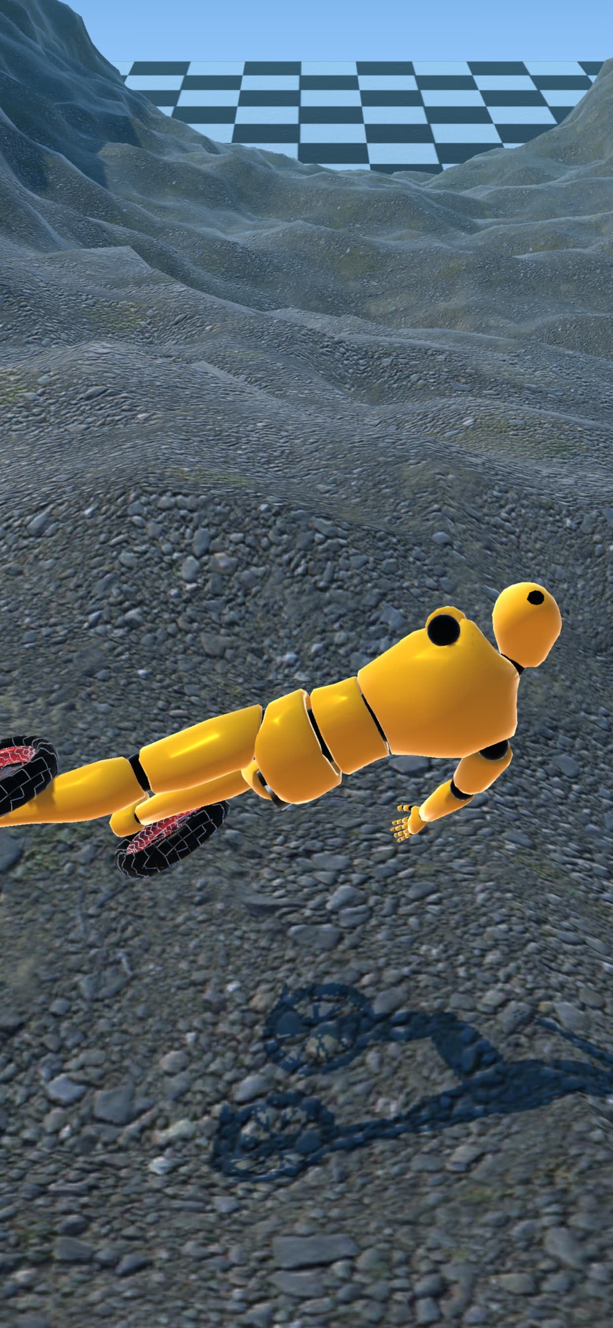 Mannequin Downhill screenshot 1 - screenshot