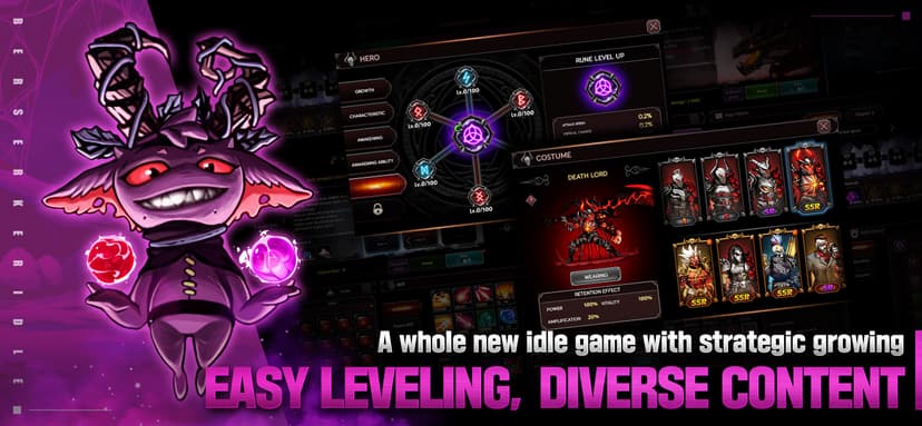 Idle Berserker: legend of rpg screenshot 4 - screenshot