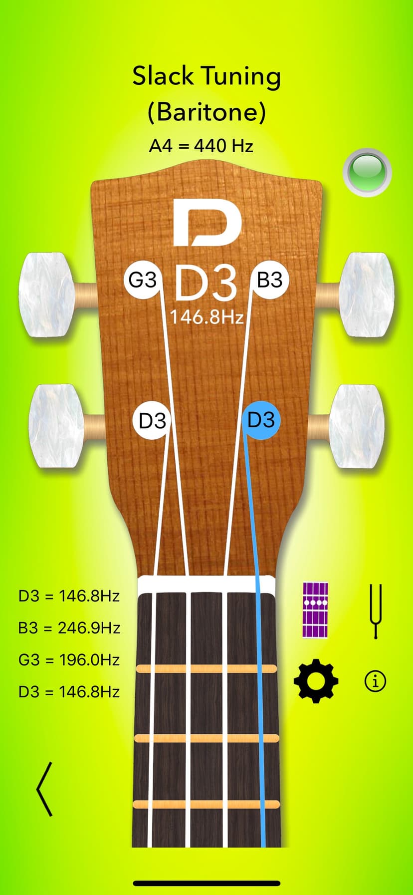 Ukulele Tuner Pro and Chords screenshot 7 - screenshot