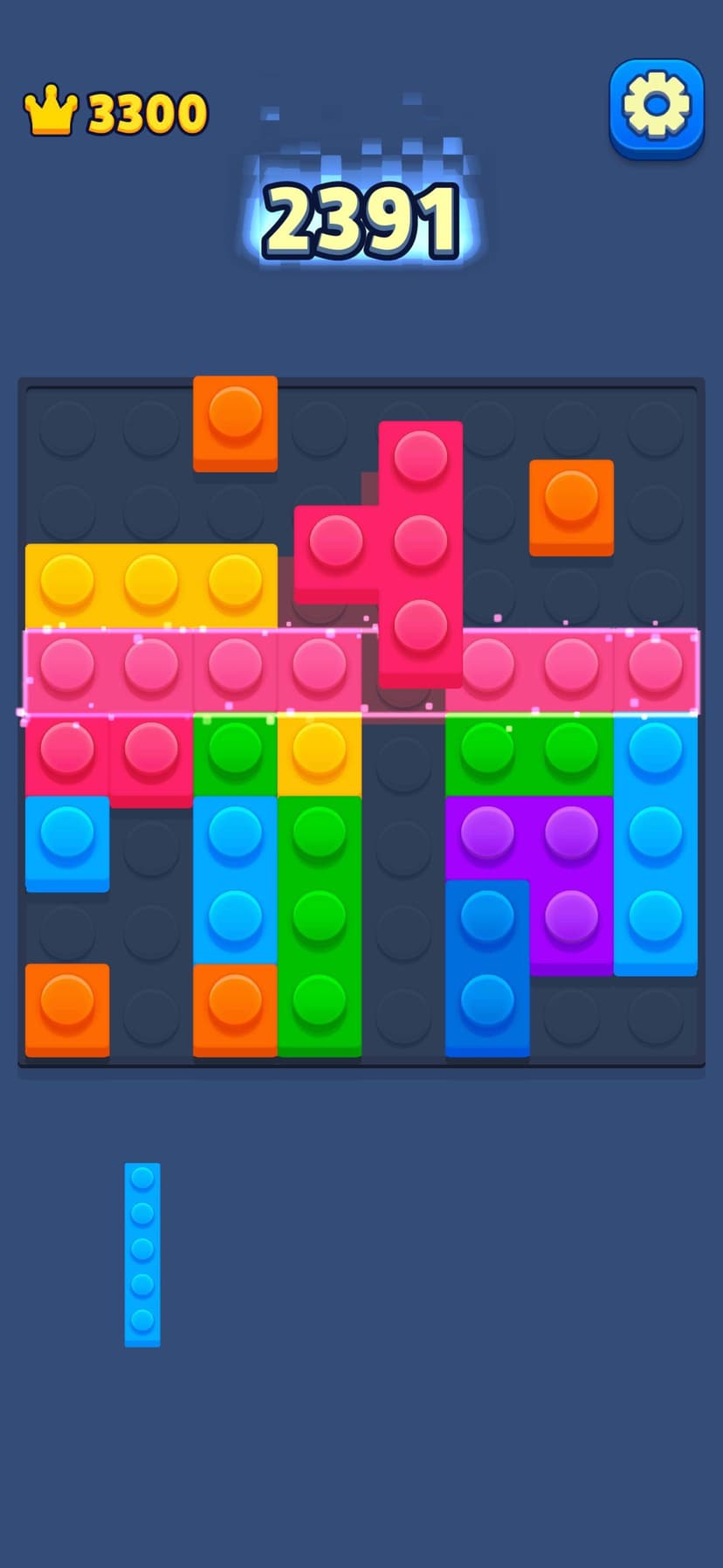 Fit the Blocks - Brick Puzzle screenshot 1 - screenshot