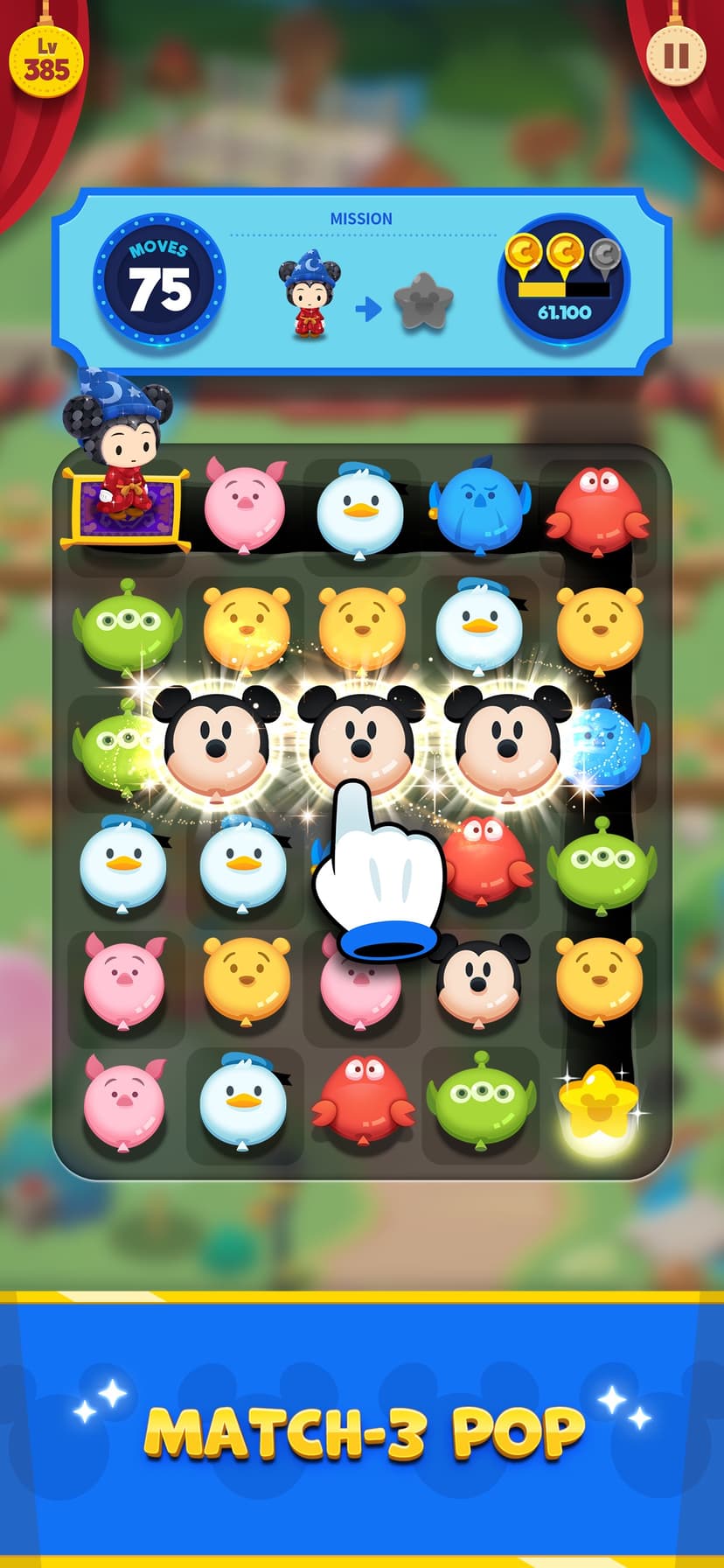 Disney Pop Town! Match 3 Games screenshot 2 - screenshot