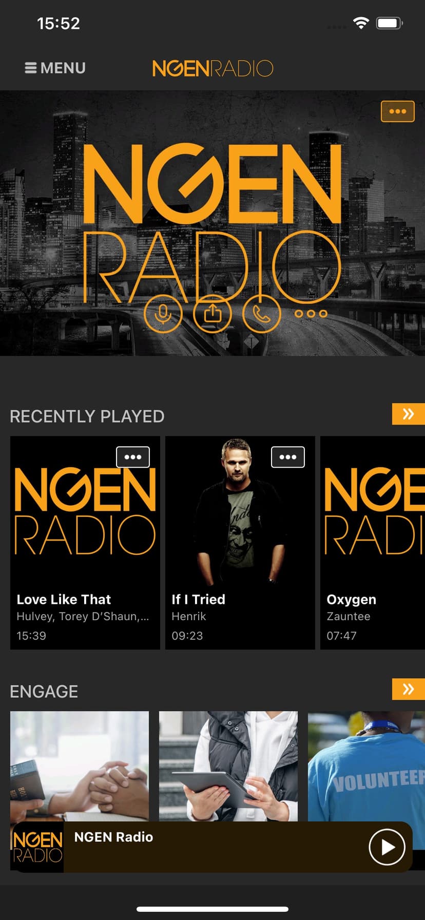 NGEN Radio screenshot 1 - screenshot
