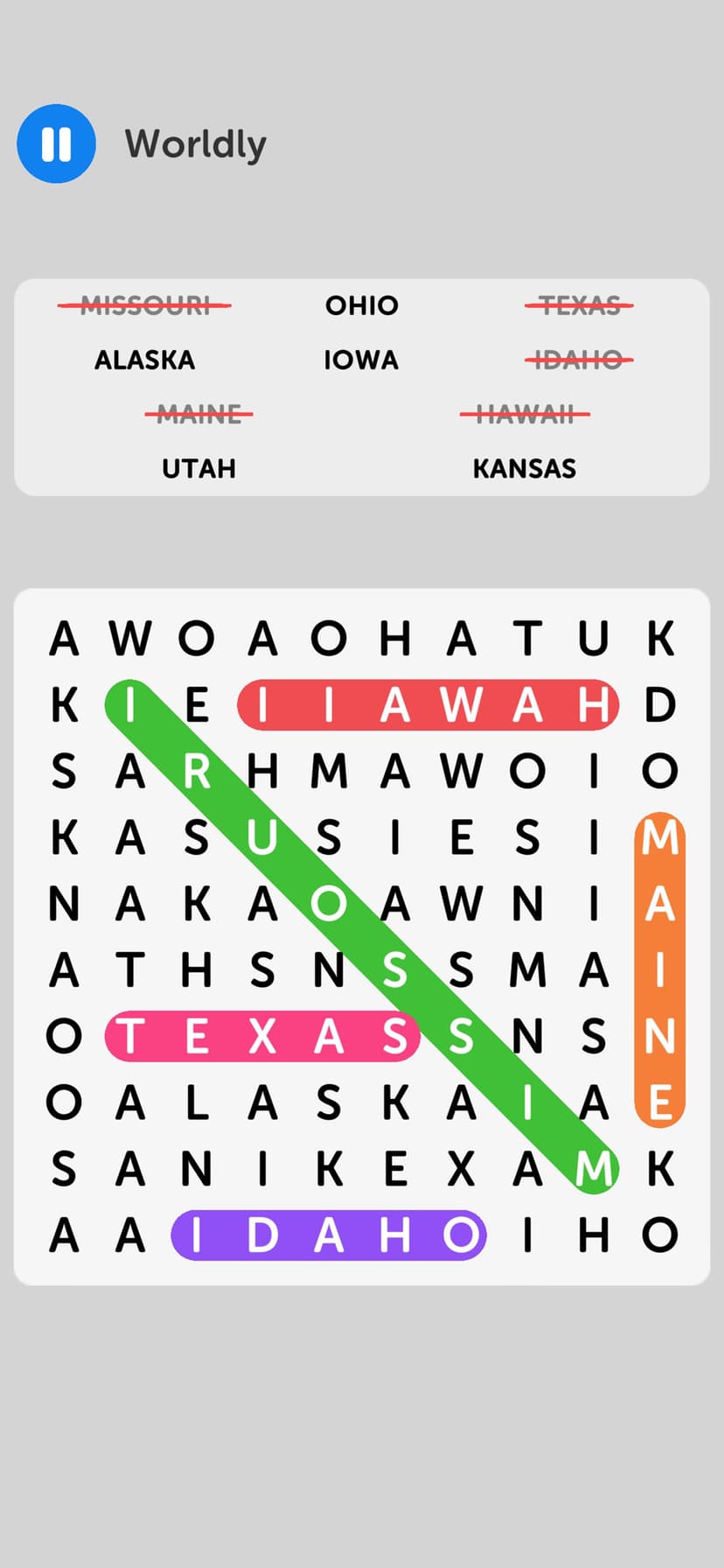 Word Search - Fun Word Game screenshot 3 - screenshot