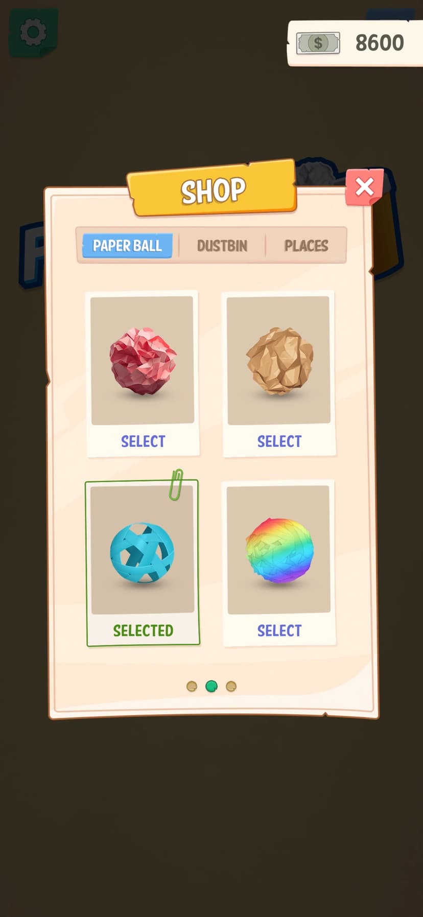 Office Paper Toss screenshot 2 - screenshot