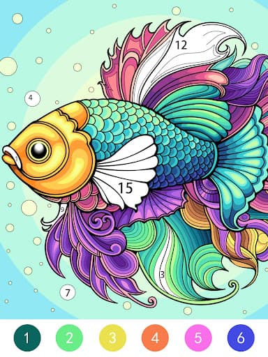 Tangle Color by Number Book screenshot 13 - screenshot